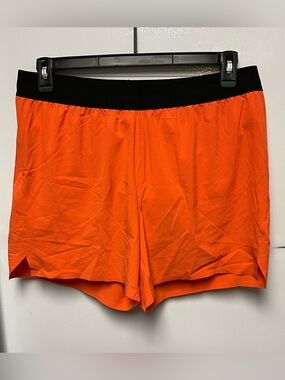 all in motion Orange Athletic Shorts with Black Waistband